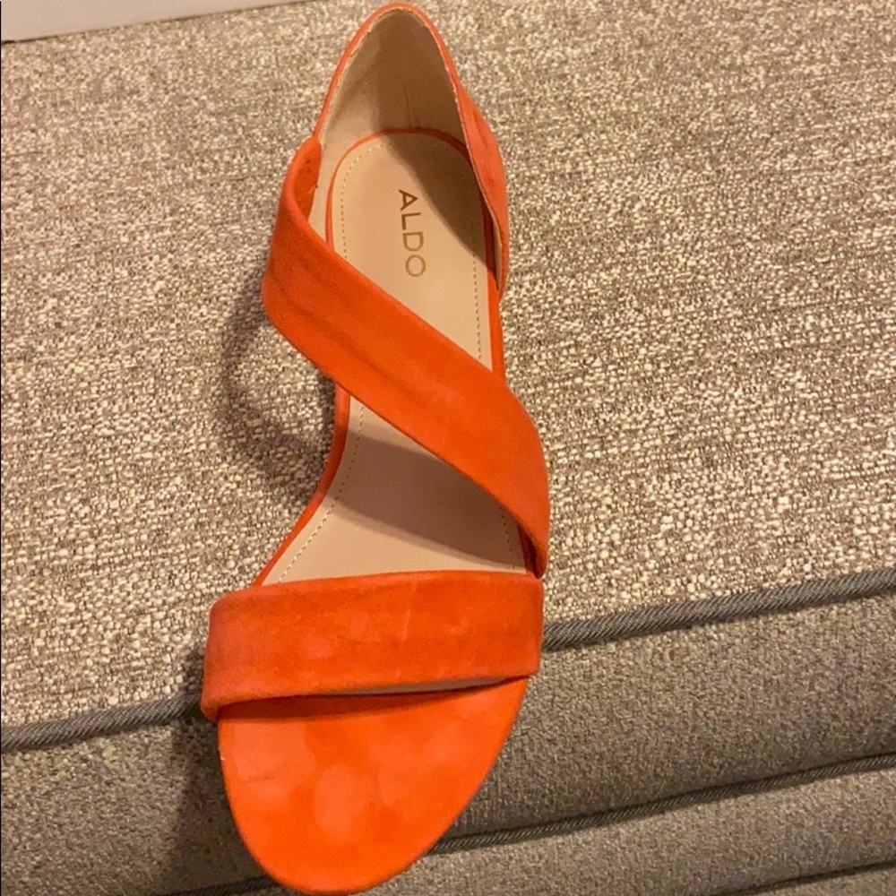 Aldo Moewen Wedge Espadrille Summer Sandals - Picture 4 of 8
